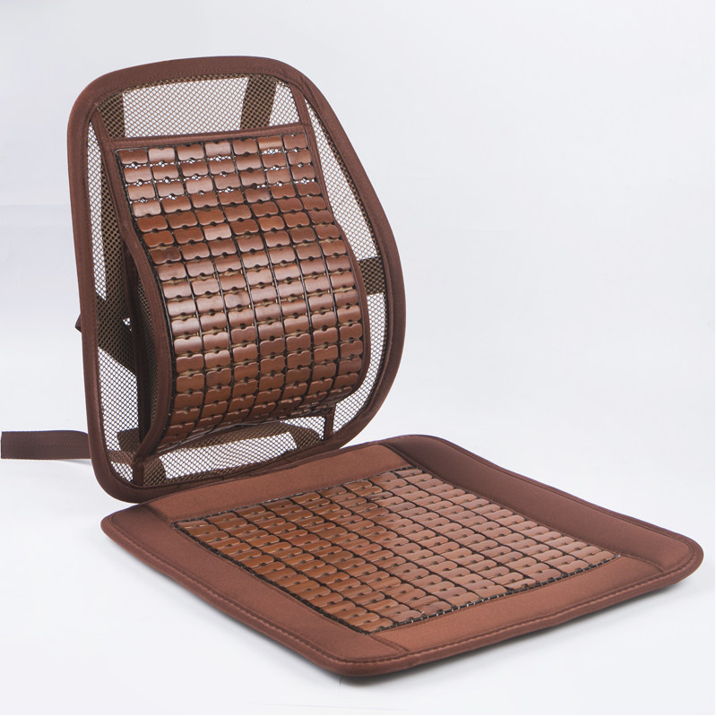 竹片坐垫靠垫一体夏季透气麻将凉席椅子汽车坐垫腰靠办公室座椅垫,居家布艺,椅垫,淘宝优惠券,粉丝福利购,淘宝优惠卷