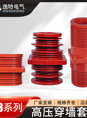 10KV绝缘穿墙套管TG3-10Q/110180高压中置柜母线铜排带屏蔽35KV