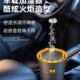 吐烟圈空气加湿器办公室桌面香薰火焰氛围水母汽车静音卧室小夜灯