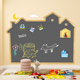 黑板墙贴家用教学儿童涂鸦磁性墙磁铁贴磁吸墙面宝宝画画板无尘可