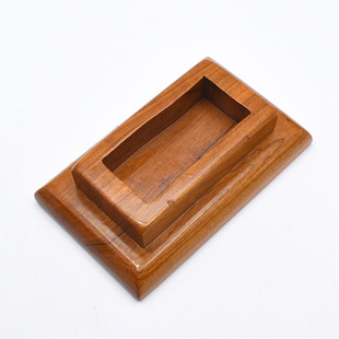 令牌底座桃木枣木