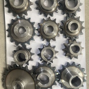 铡草机配件4分5分链轮大全,卧式铡草揉丝机链轮链条齿轮配件大全