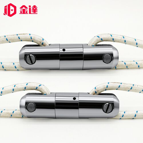旋转连接器电缆网套电力牵引绳抗弯连接器3T/5吨万向节旋转接头