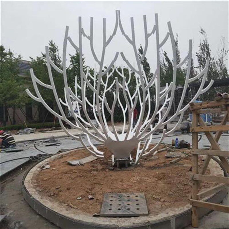 不锈钢雕像镜面造型水滴摆件雕塑创意城市不锈钢雕塑