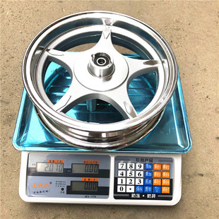 踏板助力车小帅哥125 小帅哥10寸钢圈2.50x10钢盆 50前圈后圈轮毂