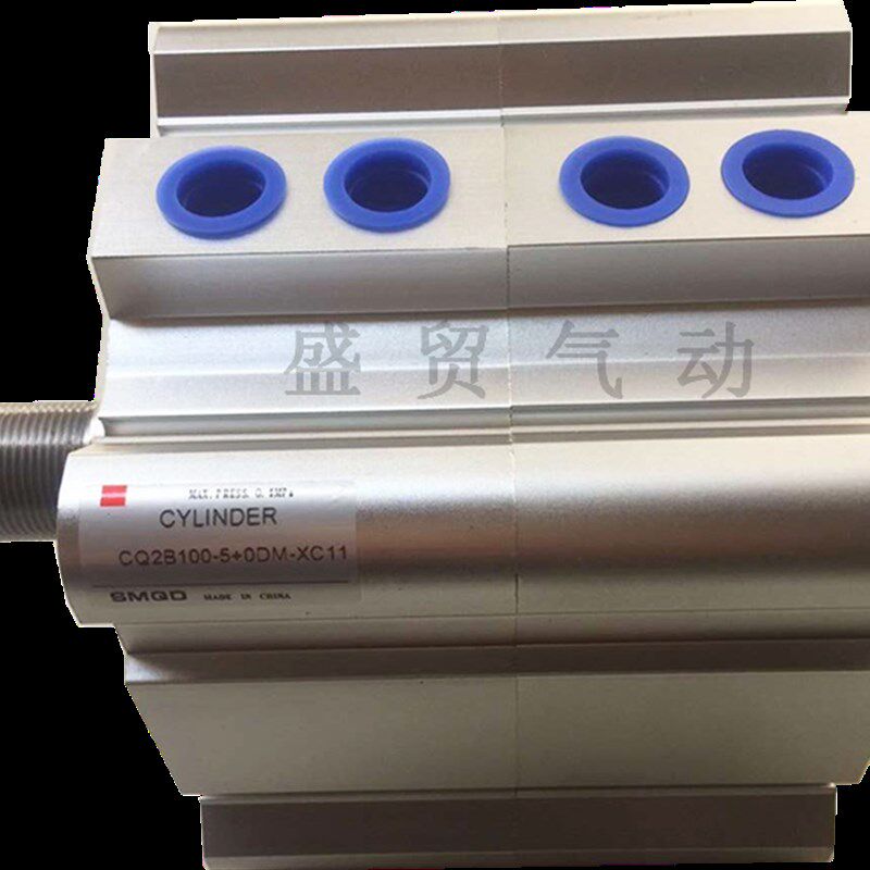 薄型倍力气缸CDQ2B100-5+0DM-XC11两倍力气缸非标外牙CQ2B直销价