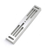 银色鸠尾板金属标准75度天文望远镜配件 227mm不生锈高品质鸠尾板