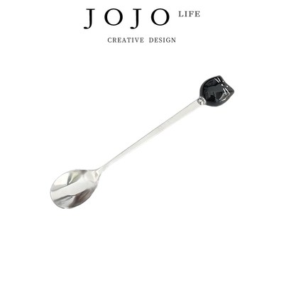 JOJOS L. PD.apricot.甜品勺子不锈钢颜值咖啡勺蛋糕勺子  空杏