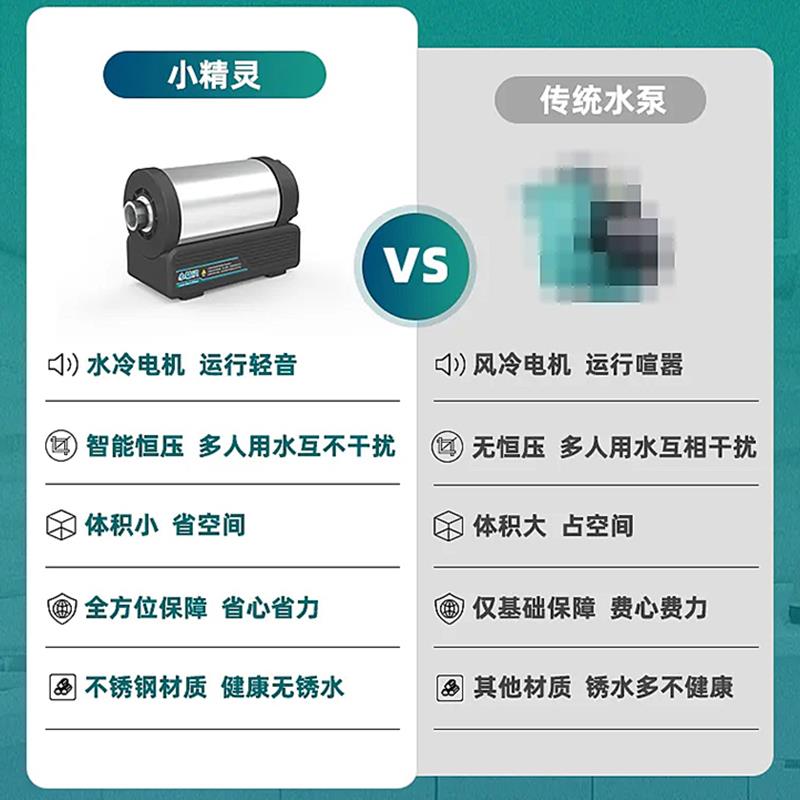 新款别墅宾馆智能永磁变频泵MTC370家用全自动自来水增压包邮