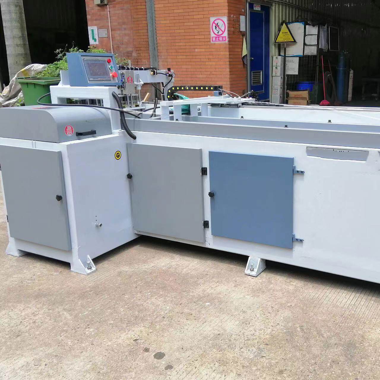 圆棒自动截断机木工机械高效圆棒自动切断机多功能断木机设备