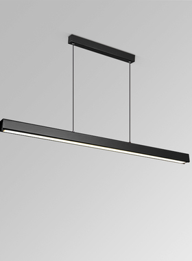 至御 餐厅吊灯极简一字长条灯餐桌灯现代卧室吧台灯办公室灯4722