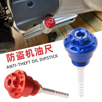 适用龙嘉XDV250si/300防盗机油尺 VMAX300机油螺丝盖帽 改装配件