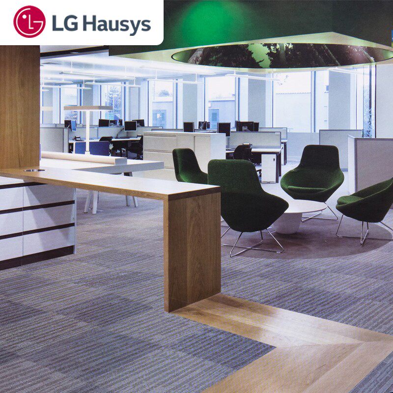 PVC地板加厚耐磨防水办公室塑胶地板商用片材装修公司LG石塑地板,家装主材,地板革,淘宝优惠券,粉丝福利购,淘宝优惠卷