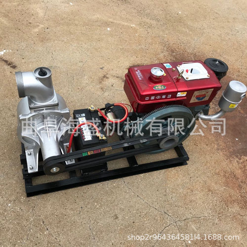 8马力柴油机组4寸抽水泵 自吸免加引水抽水泵 3寸柴油机抽水泵