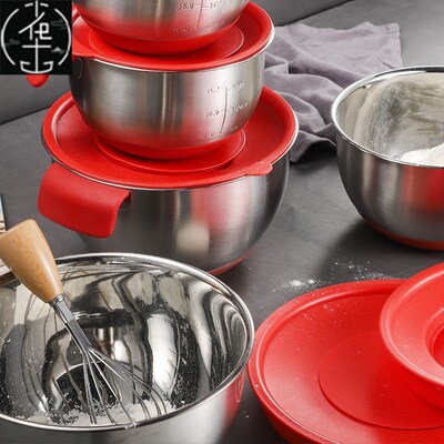 Mixing Bowls Non Slip Whisking Egg Bowls For Salad Baking