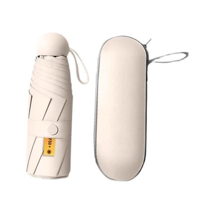 Mini Pocket Umbrella Women UV Small Umbrellas 260g Rain Wome