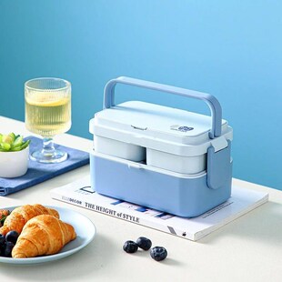 METKA Picnic Lunch Box Magic 3in1 Double Layer Microwavable