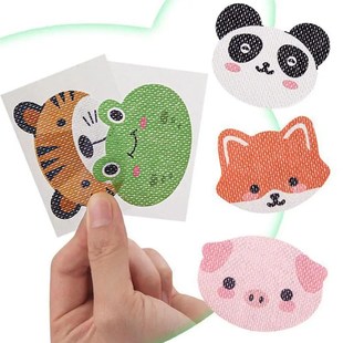 30pcs Sleep Strips cartoon animal Anti-Snoring Mouth Tape fo