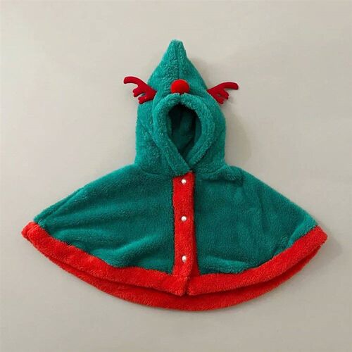 WT2529 Korean Style Baby Coat Cute Christmas Design Fleece L