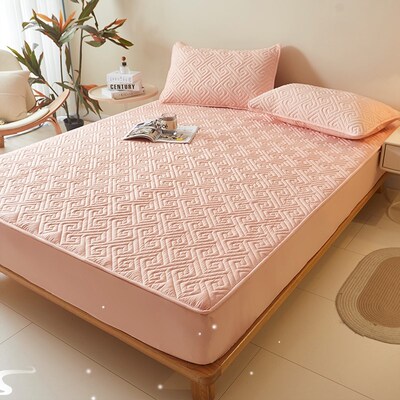 Waterproof Mattress Protector Queen Bed Cover Sheets Fitted