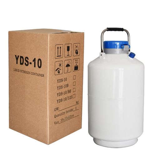 液氮罐10升便携式2/3//20升小型真空液氮容器冰激凌桶瓶冻精兽用