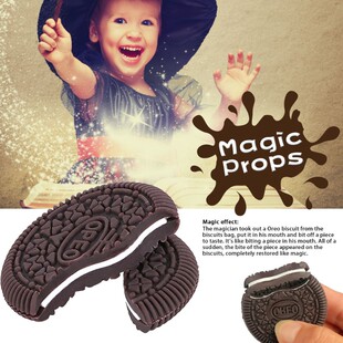 Biscuit 1Pc Magic Tricks Accessory Cookies Kids OREO