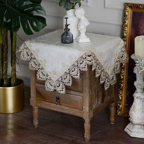 蕾丝桌布防水防油免洗餐桌垫茶几桌布长方形台布桌旗布欧式餐桌布