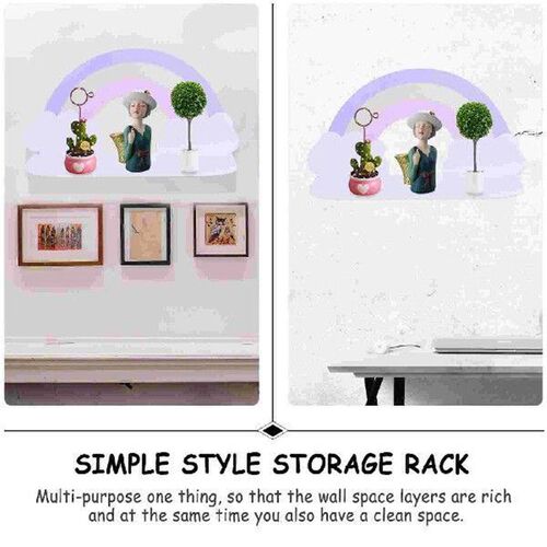 Cloud Shelf Multifunctional Storage Rack Simple Style