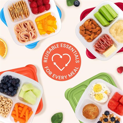 Snack Containers Food Storage Meal Prep Bento Lunch Boxes