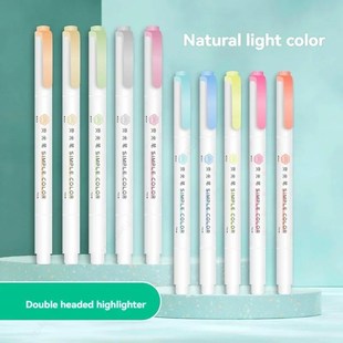 5PCS Highlighter Pen Set Multiple series available Double He