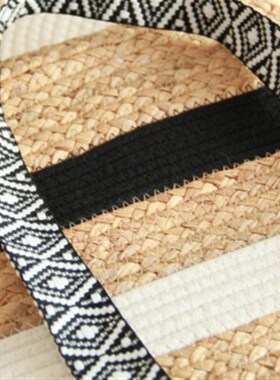 Straw Tote Bag Beach  Summer Handwoven Shoulder Bags