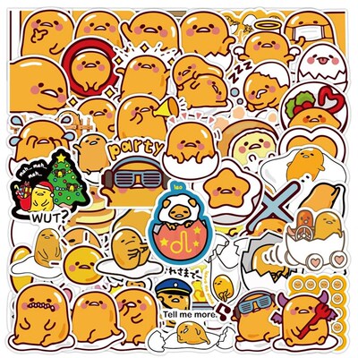 50/120pcs  Kawaii Gudetama Decoration Stickers DIY Laptop Ph