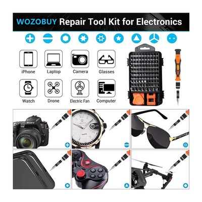 Precision Screwdriver Set,140 in 1 Repair Tool Kit with 118