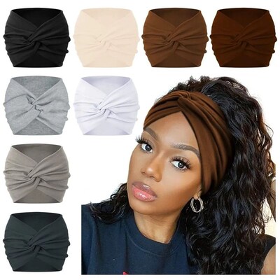 Hair Accessories Twisted Extra Large Thick Wide Headbands Tu