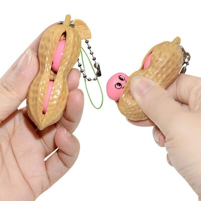 Fidget Toys Decompression Edamame Toys Antisress Popper Toy