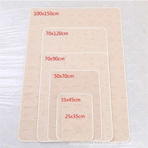 Baby Color Cotton Diaper Pad Waterproof Breathable Washable