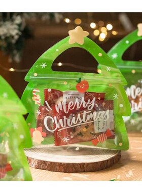 25pcs Christmas Gift Bag For Candy Chocolate Cookie Nougat B