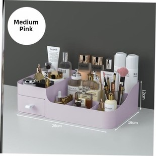 化妆组织者桌面梳妆台组织者抽屉化妆品存储