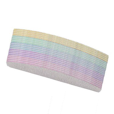 1Pcs Professional Nail File 100/180 Sandpaper Strong Thick N
