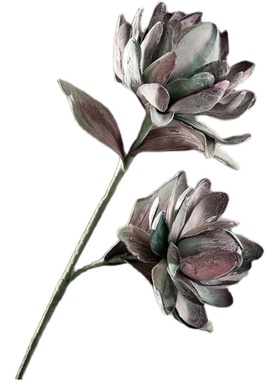 家居大丽花欧式EV仿真花客厅摆件插花花束装饰花卉 酒店样板间