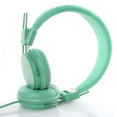 Kids Wired Ear Headphones Stylish Headband Earphones for iPa