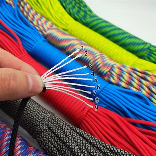 31 Meters Dia.4mm 9 stand Cores Paracord for Survival Parach