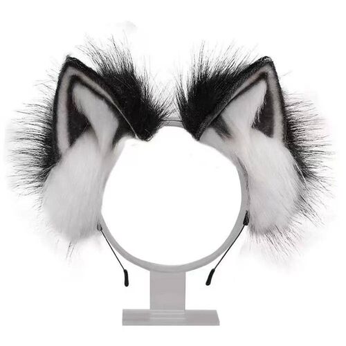 Cute Cat Ears Headband Plush Animal Hair Band Halloween Part