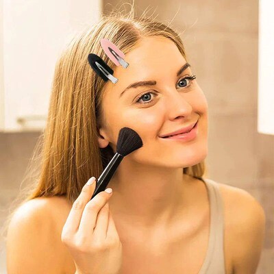 10pcs/set No Crease Basic Hair Clips For Women Girls Hair St