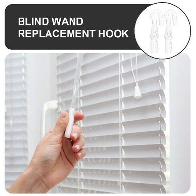 6 Pcs Hooks Blind Wands Shutter Turn Rod Head Component Tip