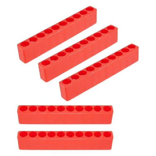 5Pcs Screwdriver Bit Holder 10 Hole 1/4 Hex Shank