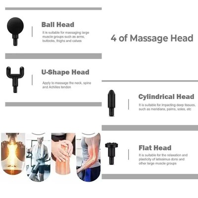 USB Mini Massage Gun Fascia Machine Muscle Relaxation Vibrat