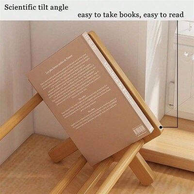 Desktop Bookshelf Home Living Room Small Decoration Bamboo D