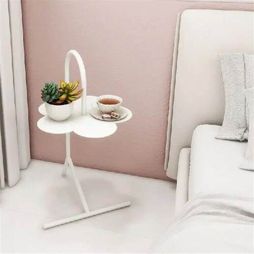 Nordic Iron Petal Coffee Table, Thick Steel Frame Sofa