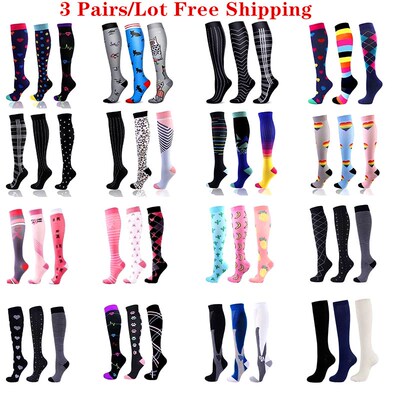 AM Compression Socks Athletic Men Women Best Graduated Breat